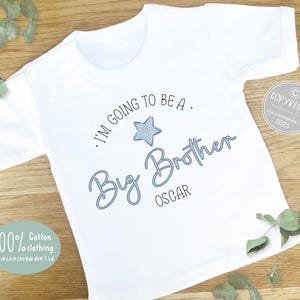 Big brother T-Shirt, Big brother top, Pregnancy Announcement, Big bro top, Big bro Shirt, Big brother Tee, boys T-shirt