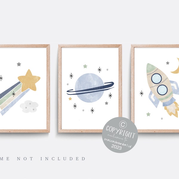 Space Themed Nursery Etsy UK