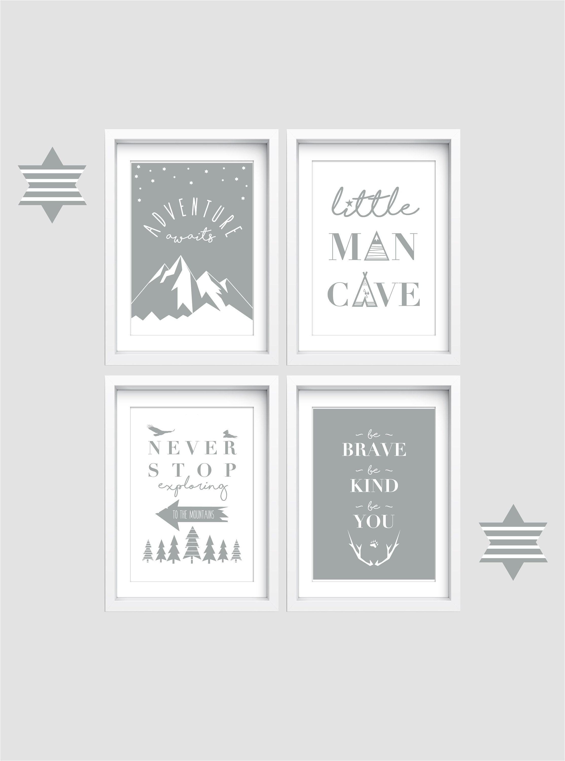 Kindergarten-Wand-Kunst Set von 4 Outdoor-Kindergarten | Etsy