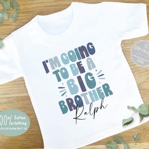 Big brother T-Shirt, Big brother top, Pregnancy Announcement, Big bro top, Big bro Shirt, Big brother Tee, boys T-shirt