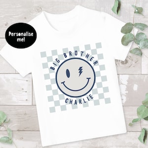 Big Brother T-Shirt, Big Brother Shirt, Pregnancy Announcement, Big Bro top, Big Bro Shirt, Big Brother Tee, Baby Announcement, Boys T-shirt
