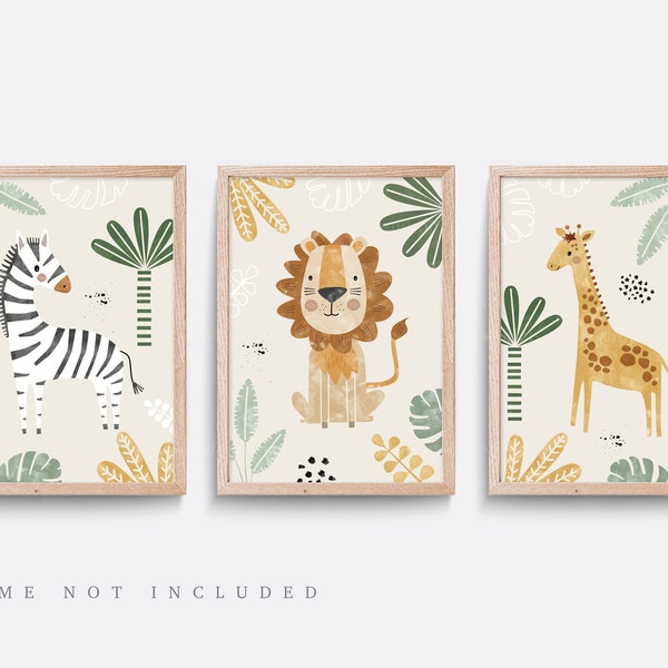 Safari Nursery Decor - Etsy