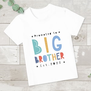 Big Brother T-Shirt, Big Brother Shirt, Pregnancy Announcement, Big Bro top, Big Bro Shirt, Big Brother Tee, Baby Announcement, Boys T-shirt