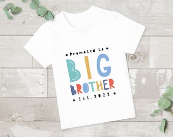 Big Brother T-Shirt, Big Brother Shirt, Pregnancy Announcement, Big Bro top, Big Bro Shirt, Big Brother Tee, Baby Announcement, Boys T-shirt