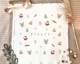 Personalised baby blanket, Christmas baby gift, Personalised Baby gift, new baby gift, Xmas gift for baby, newborn gift, baby shawl