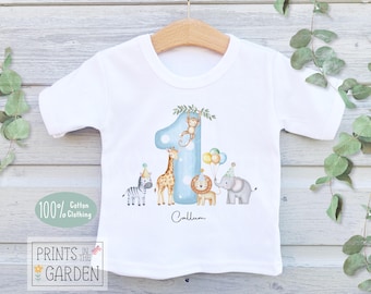 Camiseta de cumpleaños: Regalo de recuerdo de algodón para niños