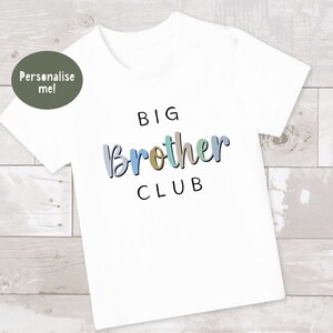 Big Brother T-Shirt, Big Brother Shirt, Pregnancy Announcement, Big Bro top, Big Bro Shirt, Big Brother Tee, Baby Announcement, Boys T-shirt