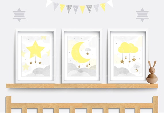 nursery wall art set of 3