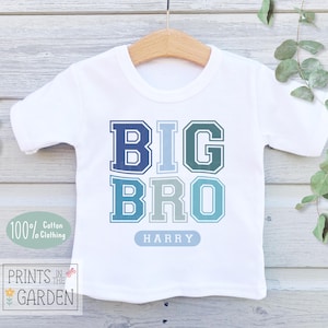 Big brother T-Shirt, Big brother top, Pregnancy Announcement, Big bro top, Big bro Shirt, Big brother Tee, boys T-shirt