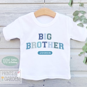 Big brother T-Shirt, Big brother top, Pregnancy Announcement, Big bro top, Big bro Shirt, Big brother Tee, boys T-shirt
