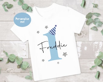 Kid&#39;s Birthday T-shirt, Birthday Keepsake T-shirt, Children&#39;s  Birthday Gift, 1st Birthday T-shirt, Boys Birthday, 3rd Birthday T-shirt