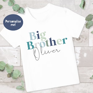 Big Brother T-Shirt, Big Brother Shirt, Pregnancy Announcement, Big Bro top, Big Bro Shirt, Big Brother Tee, Baby Announcement, Boys T-shirt
