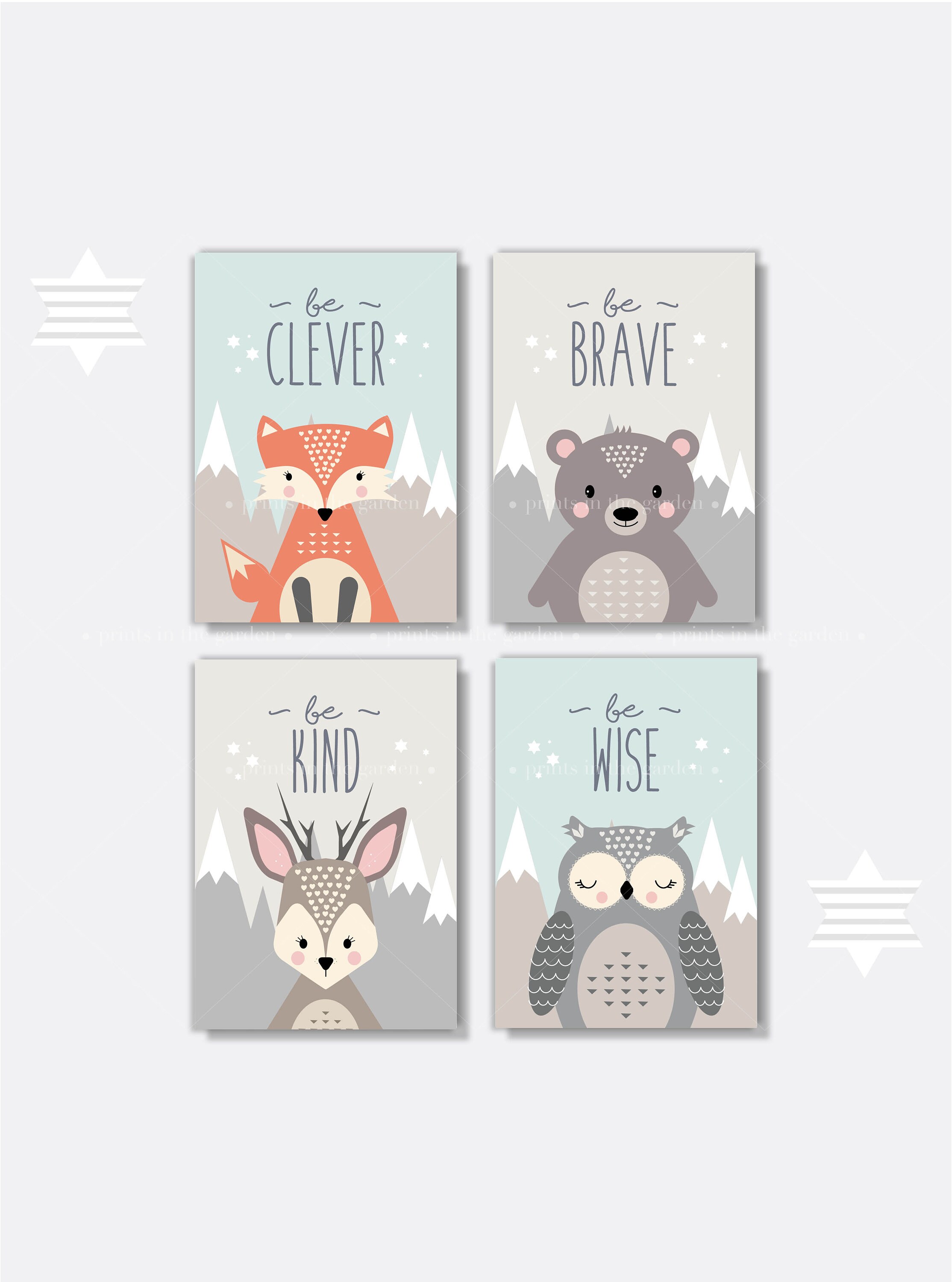 nursery canvas set