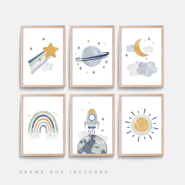 Space Wall Art Etsy