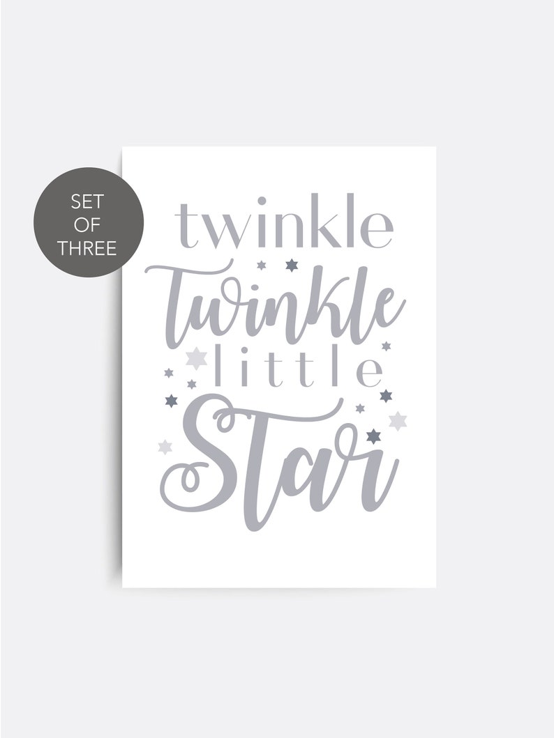 Nursery Wall Art Dream Big Little One Set Of 3 Prints Nursery Quote Prints We Love You To The Moon And Back Twinkle Twinkle Little Star Art Collectibles Prints Colonialgolfhart Com