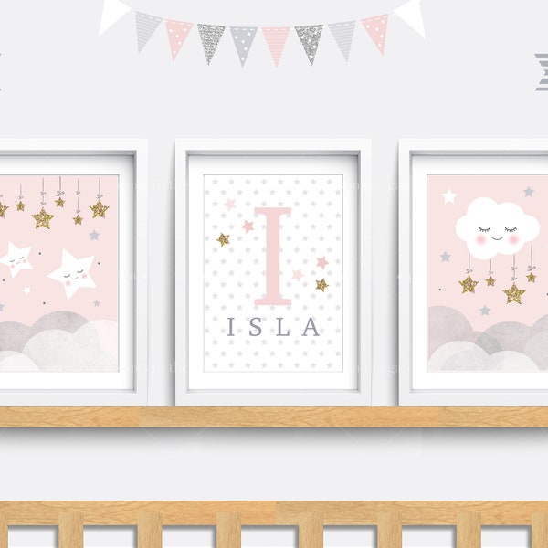 Star Nursery Art - Etsy