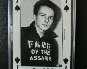 Joe Strummer - The Clash - Fridge magnet. Genuine vintage playing card, NME's 1991 deck 'Leader Of The Pack' ~ rare, fun fan gift!