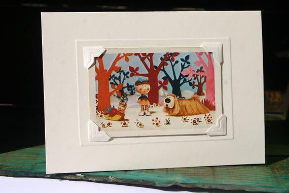Magic Roundabout Greetings Card Dougal