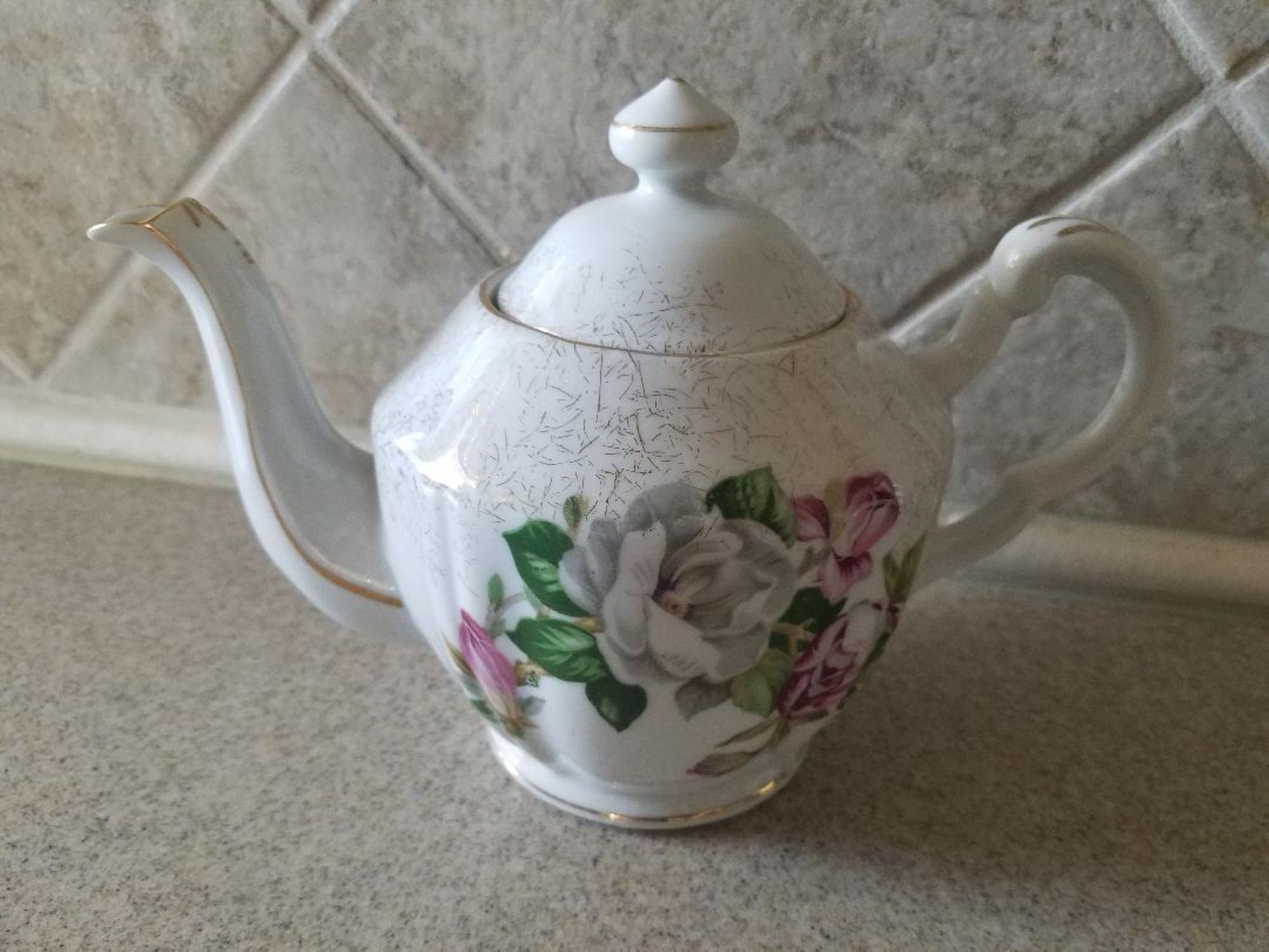 Norcrest Fine China Teapot K151 Vintage Teapot Pink Etsy