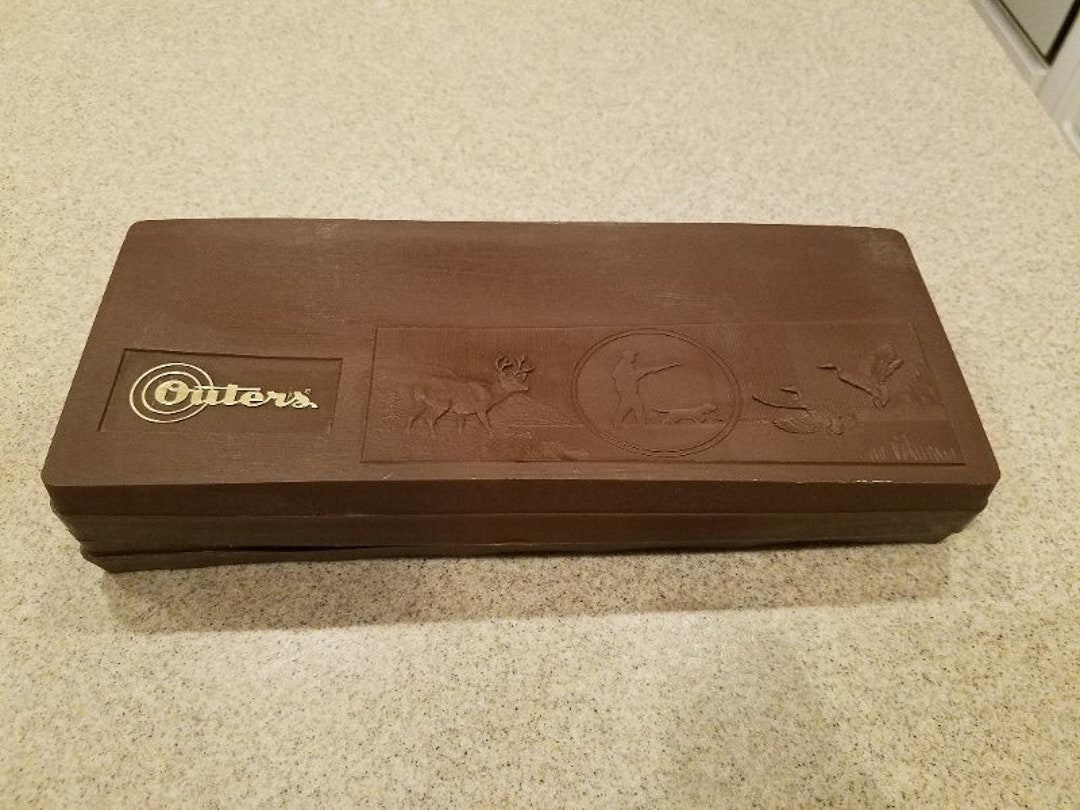 Outers Vintage Gun Cleaning Kit Hunting Outdoorsman Pistol Etsy