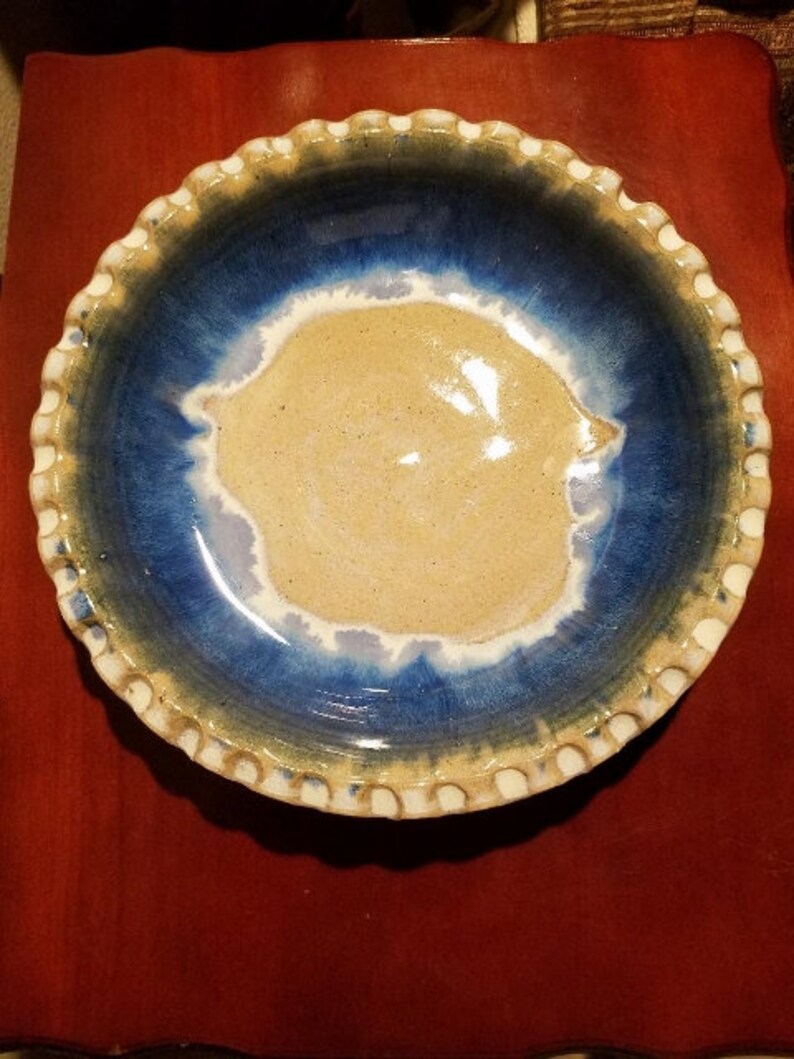 Handmade Ceramic Pie Dish Bakeware Pie Dish Pottery Peggy Etsy