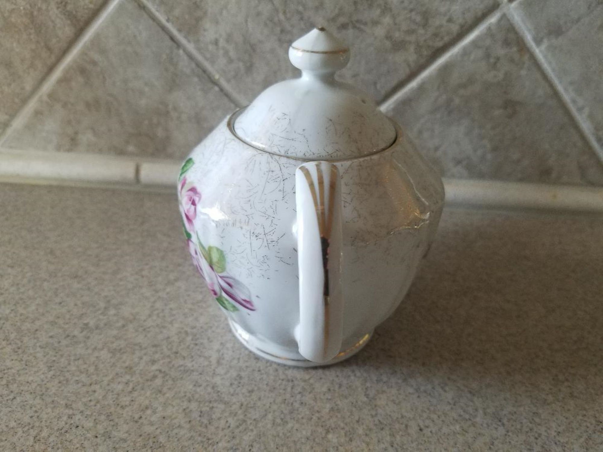 Norcrest Fine China Teapot K151 Vintage Teapot Pink Etsy