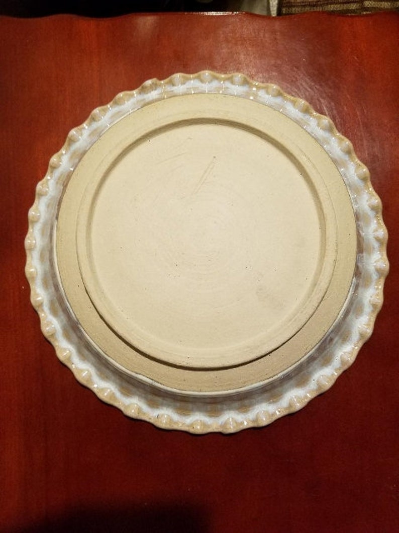 Handmade Ceramic Pie Dish Bakeware Pie Dish Pottery Peggy Etsy