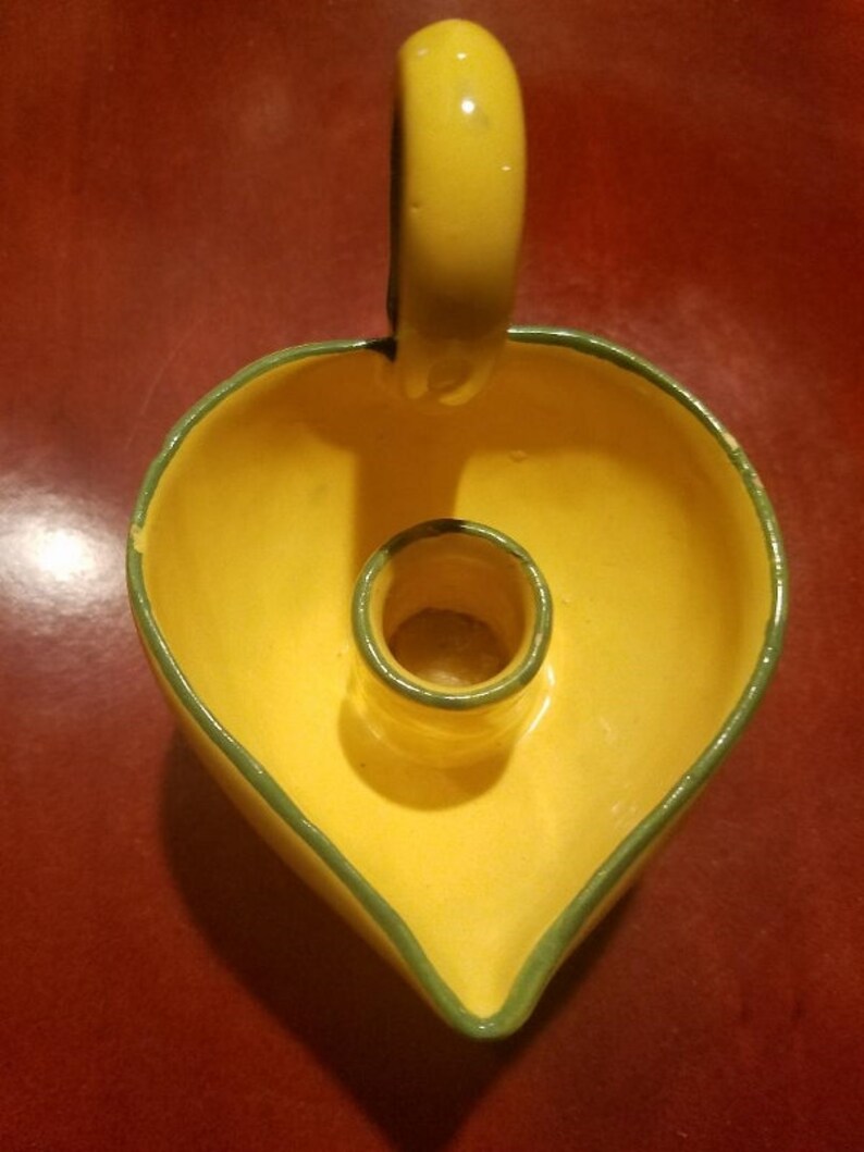 Made in Italy Candle Holder Deruta Pottery Ceramic Etsy Canada