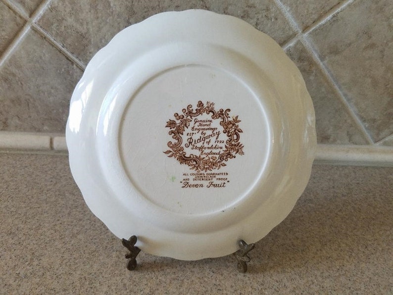 Vintage Ridgway Staffordshire China Made in England China Etsy