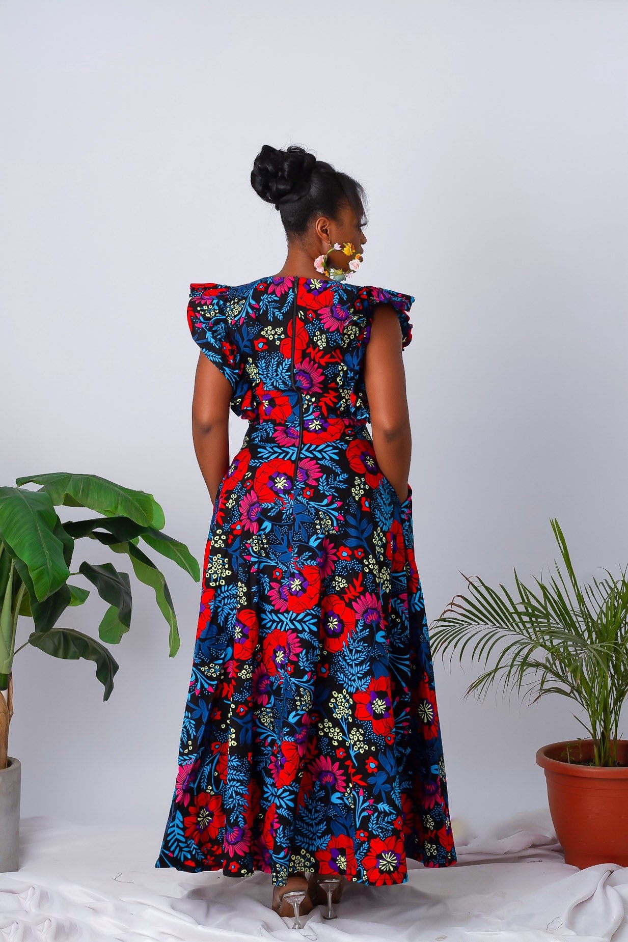 Beautiful Ankara Long Gown Designs 2018 for Stylish Ladies | Zaineey's Blog