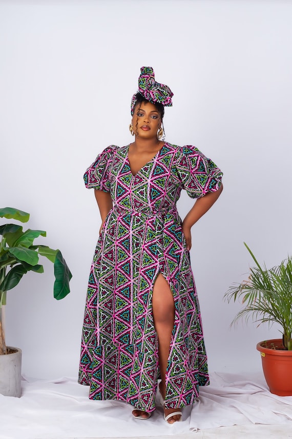 Queen Malkia Ankara  African print clothing, Active wear for women,  African fashion