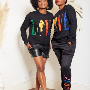 Love Africa Unisex Sweatshirt Ifunanya image 6