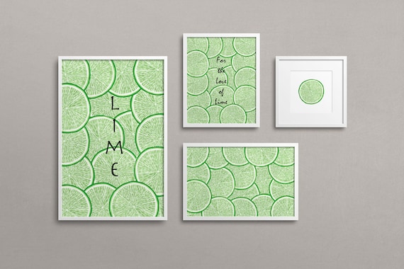Lime PNG and JPG  Digital Download Citrus Fruit for printing