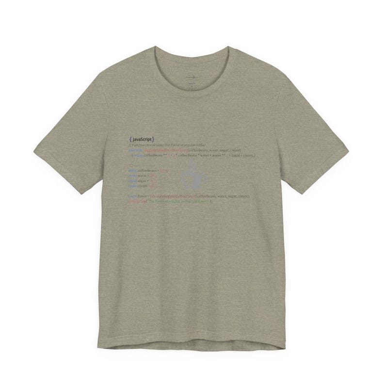 JavaScript Coder Coffee Tee, Unique Programmer Gift image 9