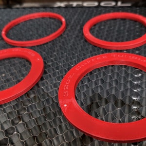 Digital Download-Rotary Engraving Shim Ring Set for X-tool Rotary tool or similar lasers.
