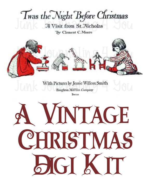 Vintage Twas The Night Before Christmas 
