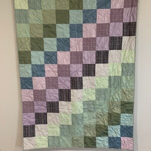 Jewel Tone Baby Quilt