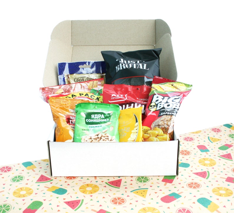 Movie night gift basket International mystery snack box Etsy