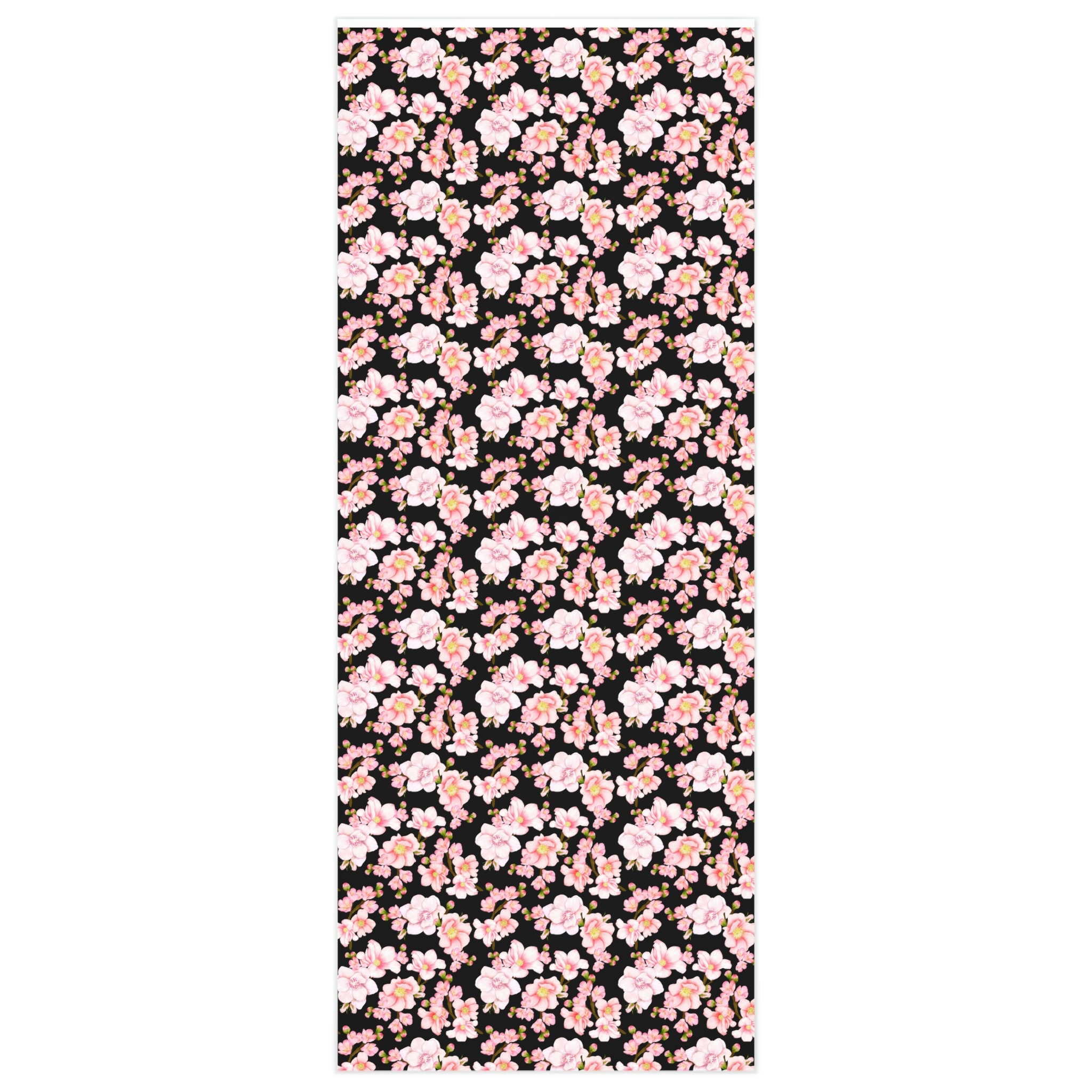 Pink Cherry Blossom Wrapping Paper Valentines Holiday Gift - Etsy