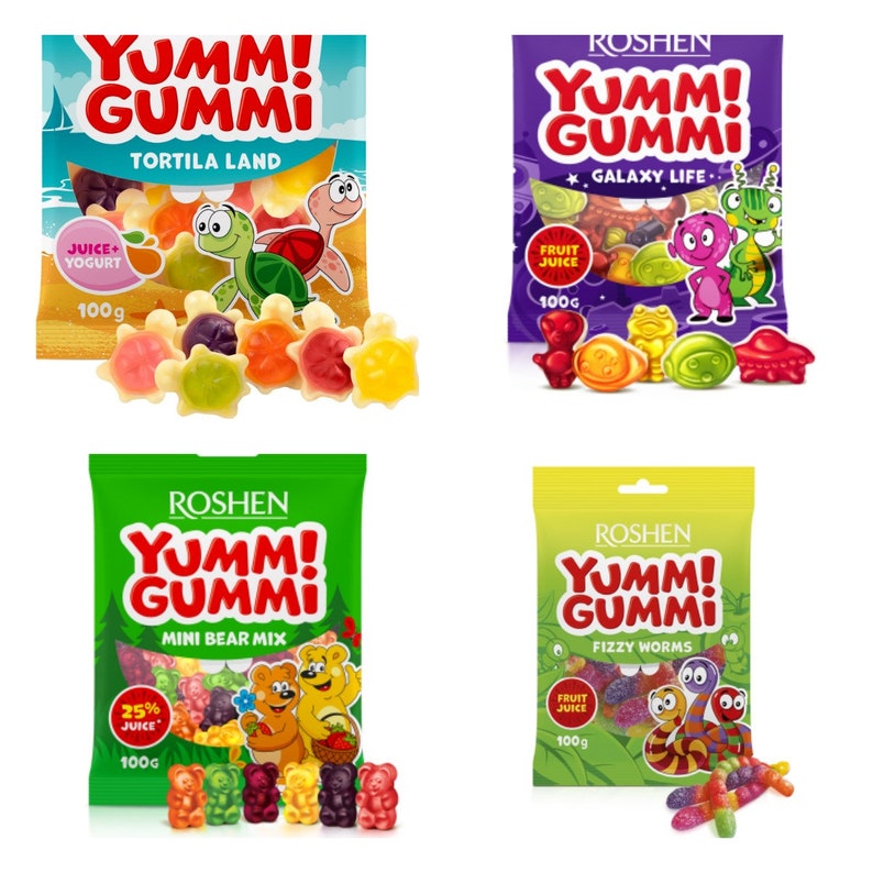 International candy box gummy candy mix european candy gift Etsy