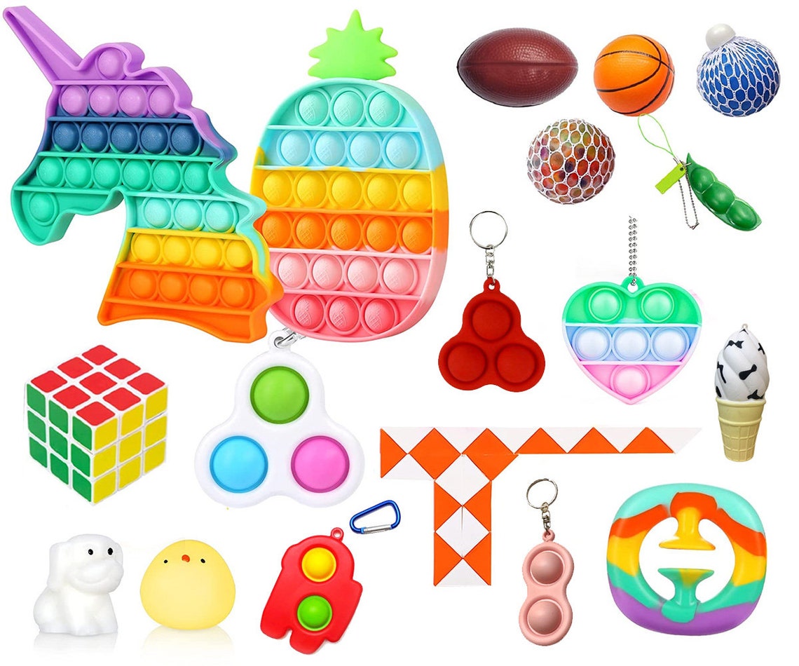 Mystery box full of fidget toys fidget toy set Relieves Etsy