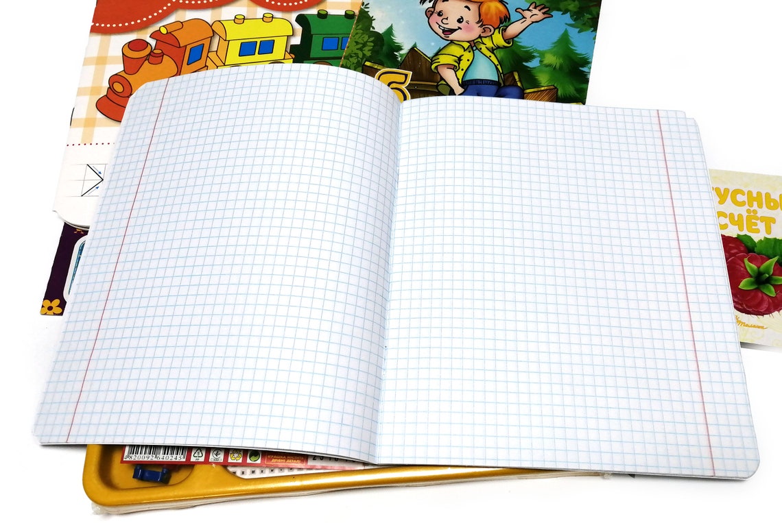 preschool math worksheets in russian math workbooks for etsy