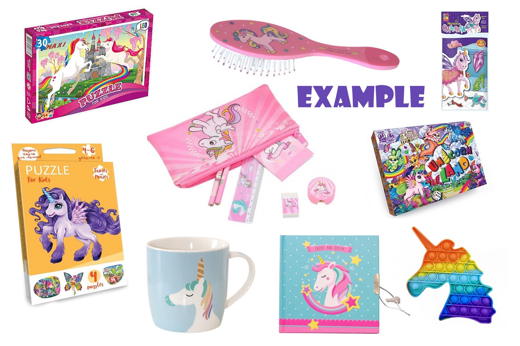 the unicorn toy box