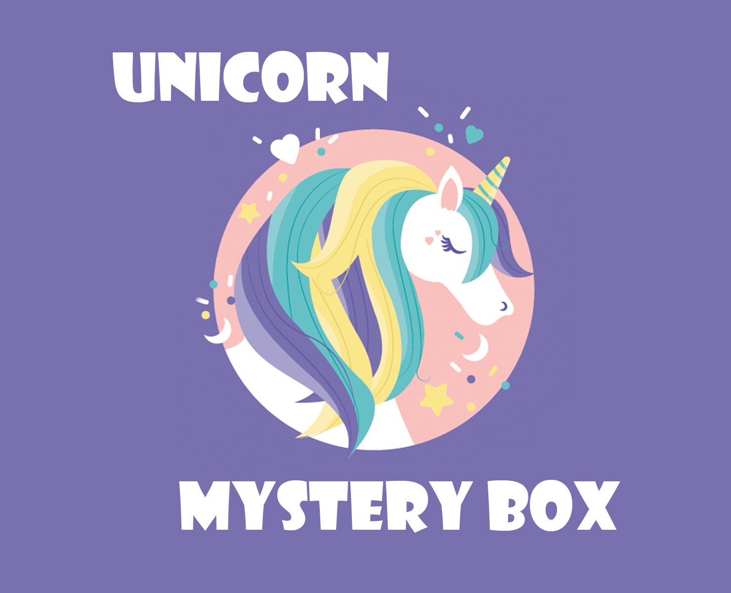 Unicorn Mystery Box surprise box for girls unicorn birthday Etsy