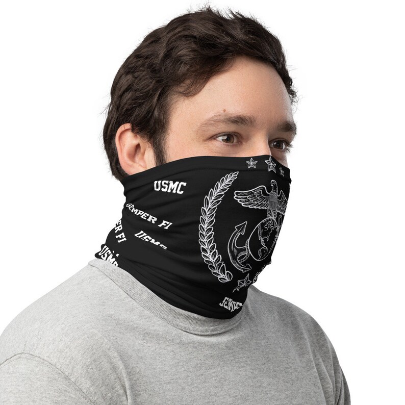 USMC Marine Corp Neck Gaiters Face Mask For Men USMC Gifts Etsy