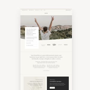 Tema WordPress Moss per coach, podcast, marchi personali, imprenditori creativi e piccole imprese / Tema figlio moderno Kadence