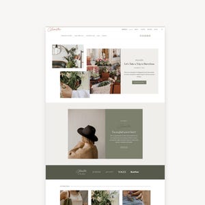 WordPress-thema voor bloggers, lifestyleblog, mode, influencer | Stijlvol, vrouwelijk Kadence-kindthema | Clementine