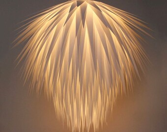 Handmade Paper Chandelier Light