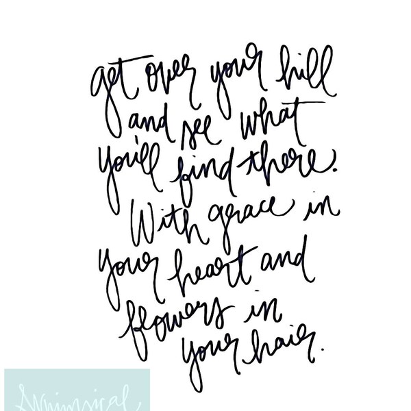 Flowers in Your Hair Etsy