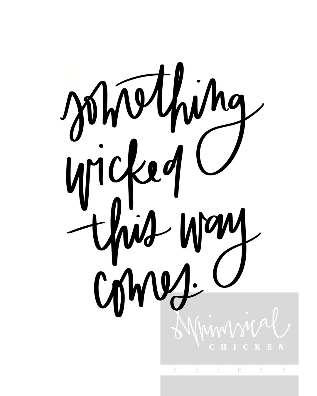 Something Wicked This Way Comes Shakespeare Halloween Wall Art Ray ...
